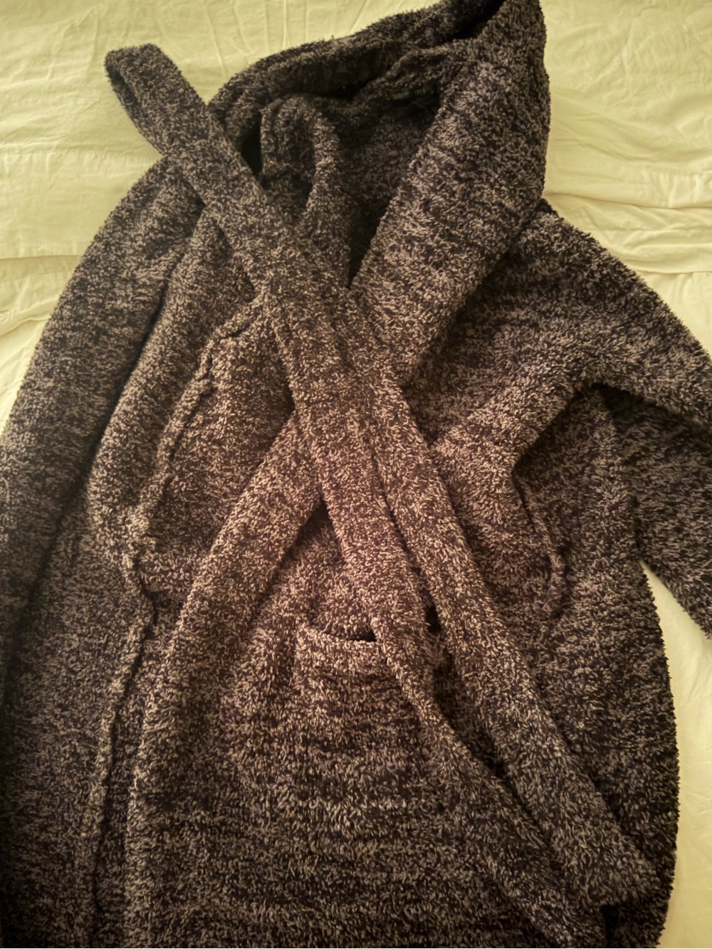 Barefoot Dreams Robe- Dark Gray, Size 1
